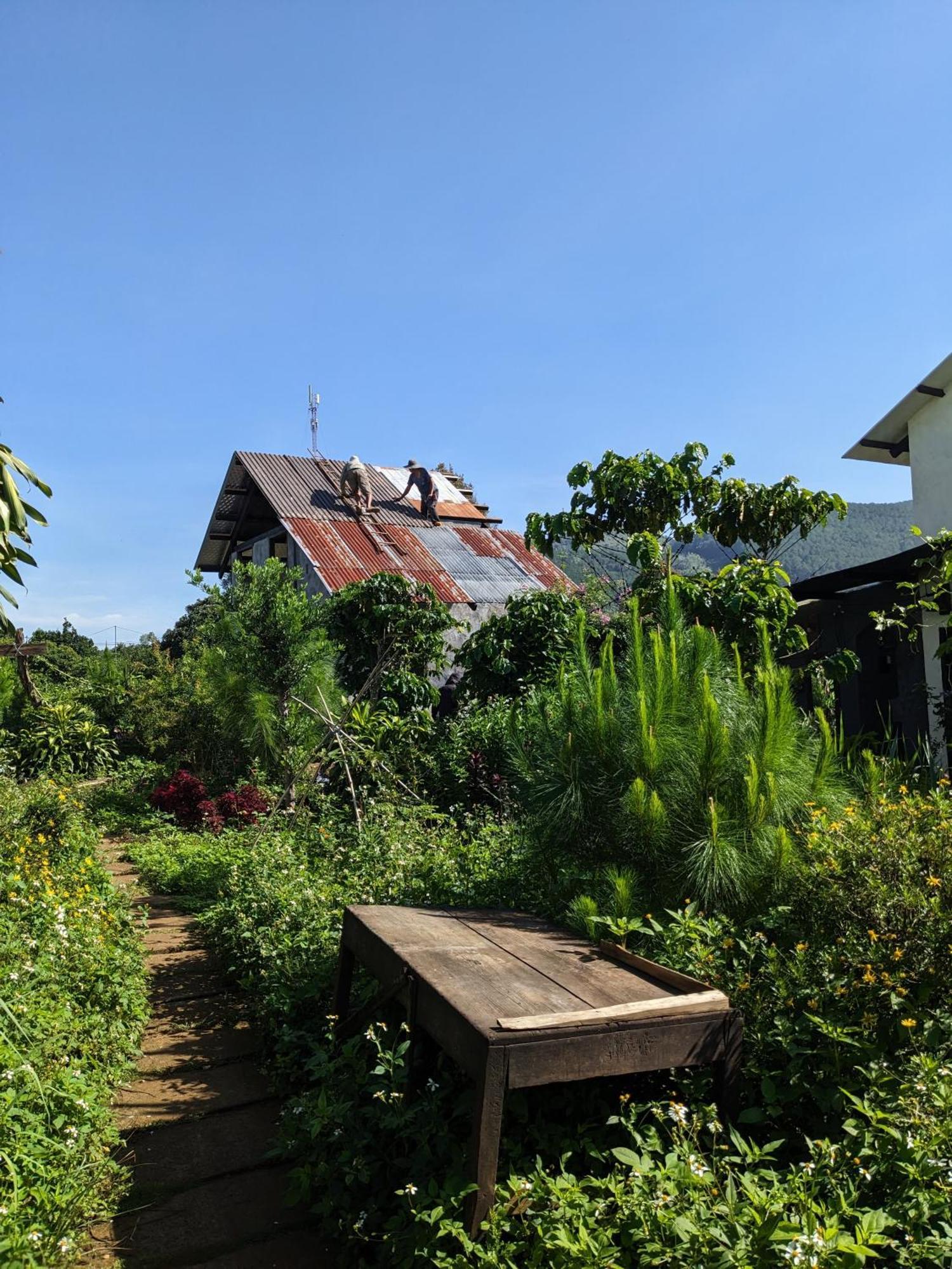 Ivy Coffee Farm - Garden House Apartman Duc Trong Kültér fotó