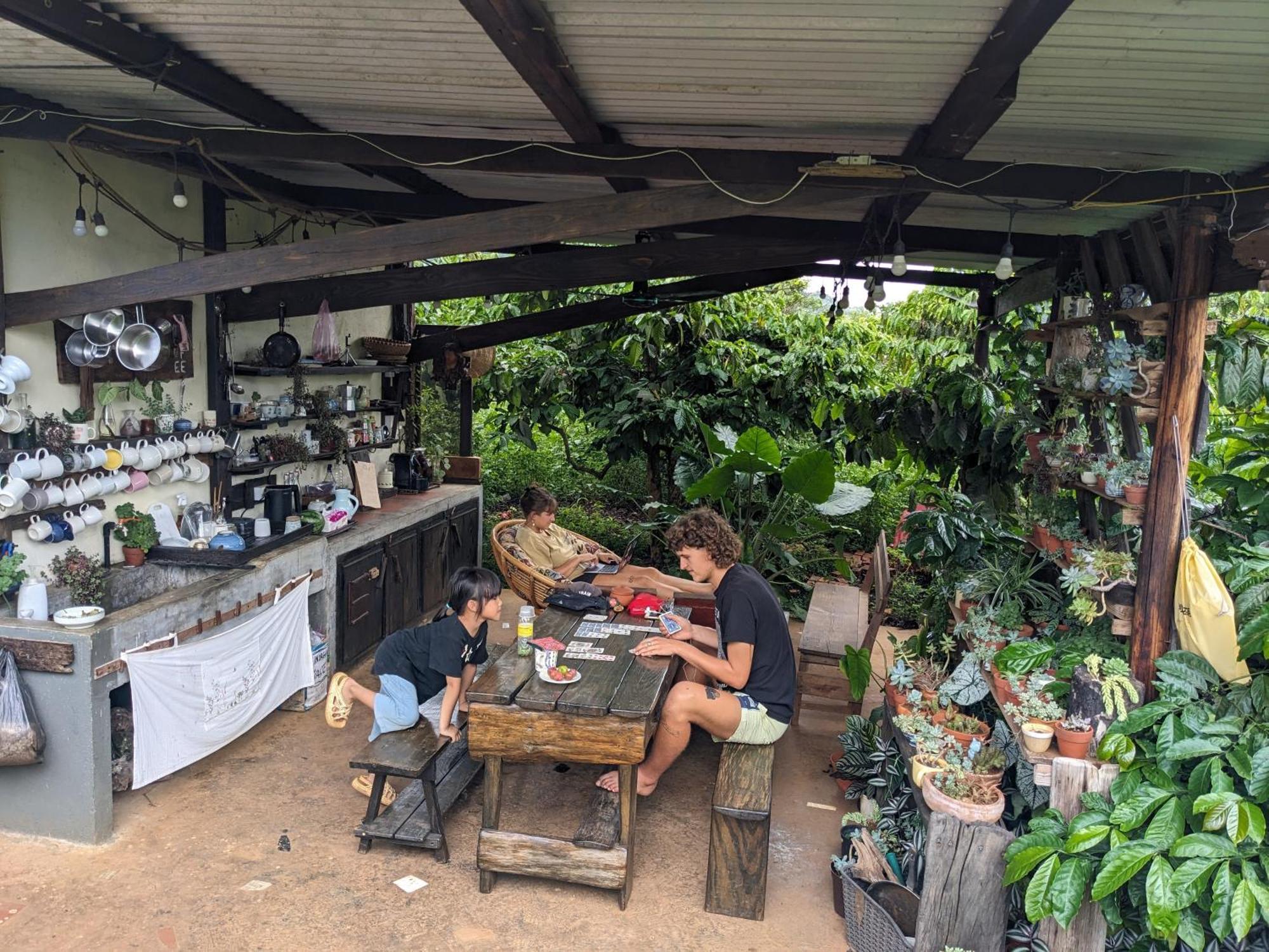 Ivy Coffee Farm - Garden House Apartman Duc Trong Kültér fotó